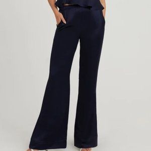 NWT SomethingNavy Silk Trousers